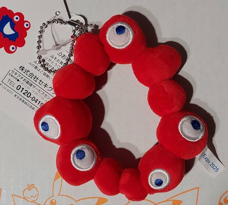 Amazon.co.jp: ミャクミャク ぬいぐるみブレスレット 大阪万博 EXPO
