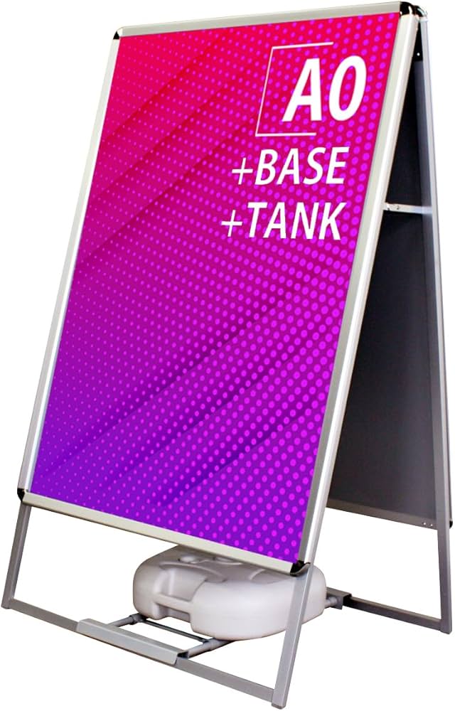 Amazon | Hotdogger 大型 A型看板 スタンド型 両面 [A0] ポスター