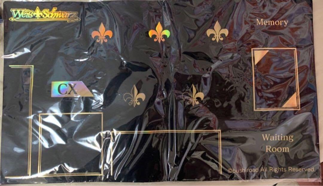 ヴァイスシュヴァルツ プレイマット ラバーマット 黒金 限定 完売品