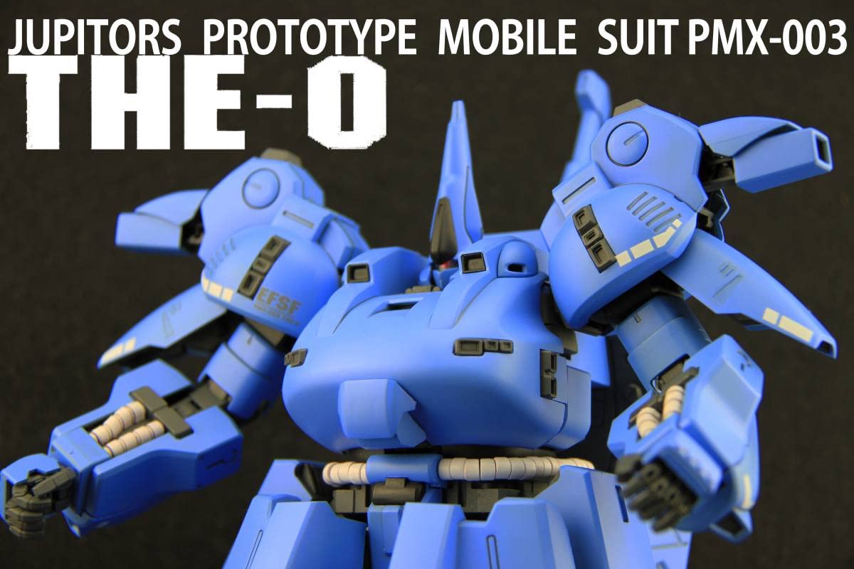 塗装済改修品 オマケ付 】1/100PMX-003ジ・オ ジ・O THE-O Yahoo