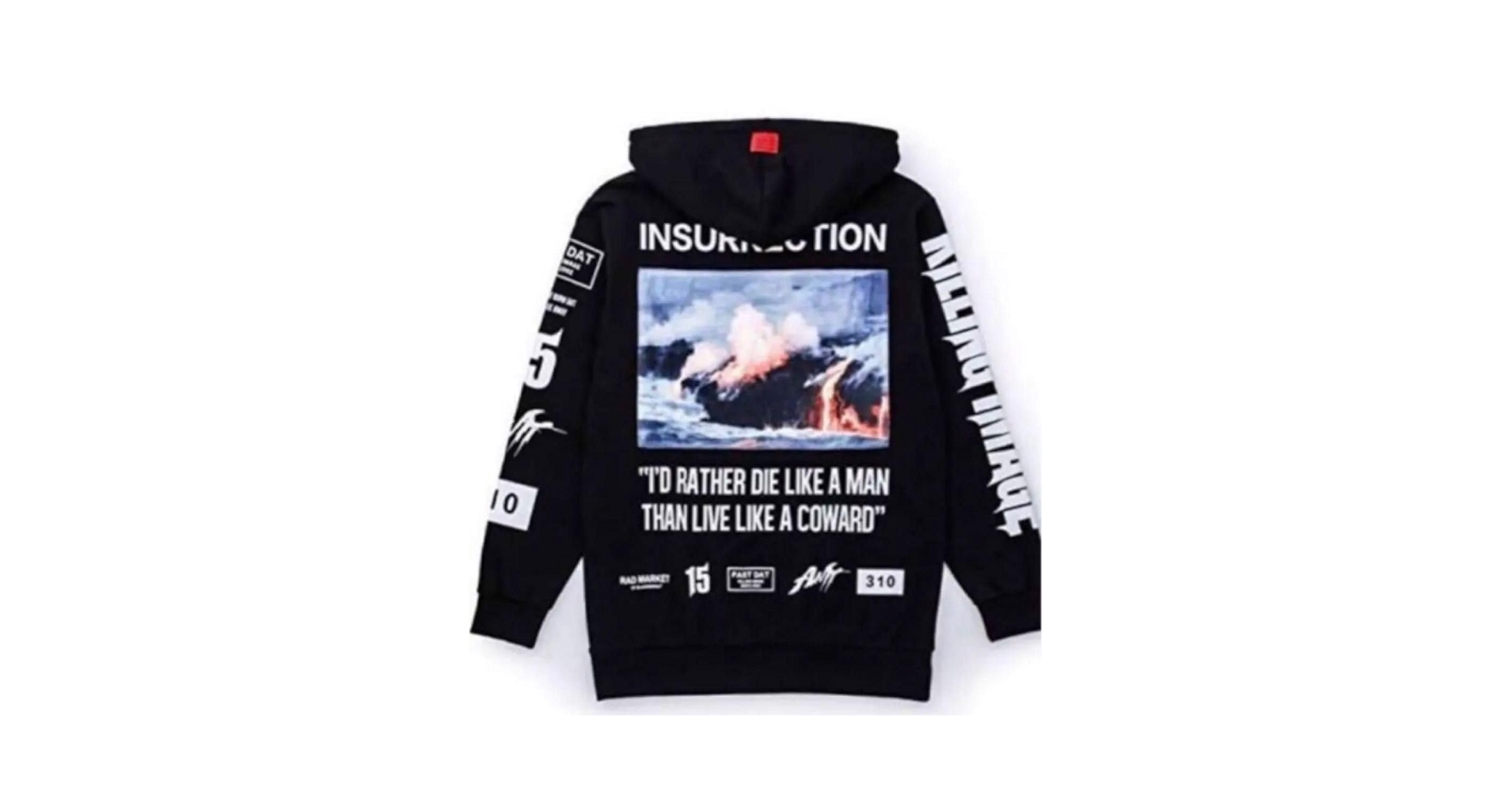 the GazettE ガゼット 15周年 愚鈍の桜 パーカー Amazon.co.jp: the