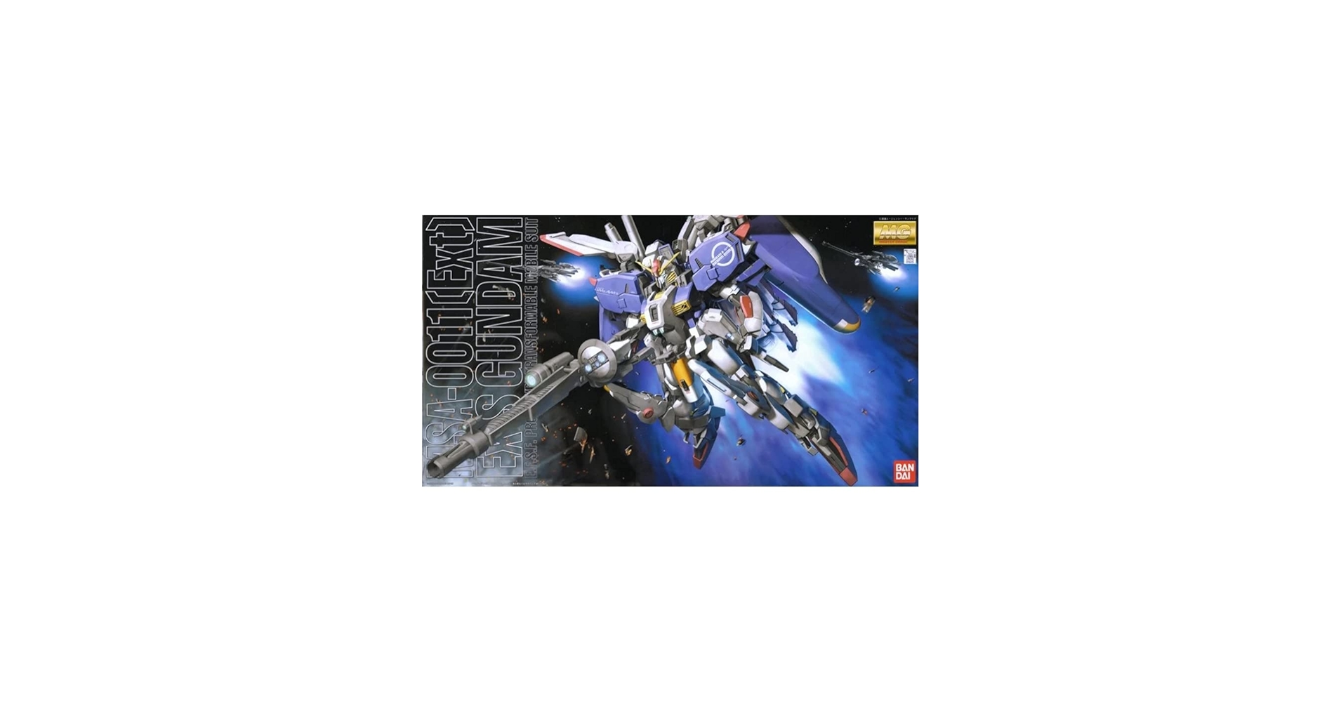 Amazon.com: Gundam - MG 1/100 MSA-0011 (Ext) EX-S Gundam - Model