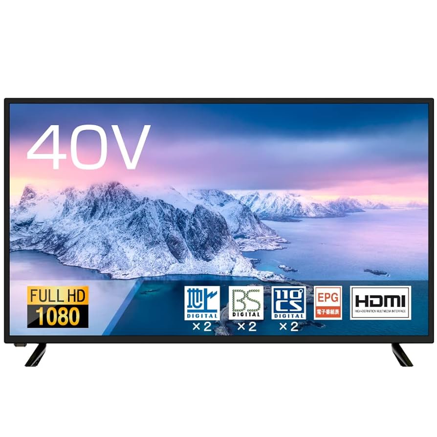 テレビ】MAXZEN(日本メーカー) 40V型 地上・BS・CSフルハイビジョン