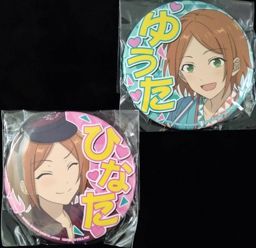 旧fine缶バッジ 乱凪砂 80個 エレメント缶 まとめ売り スタフォニ あん