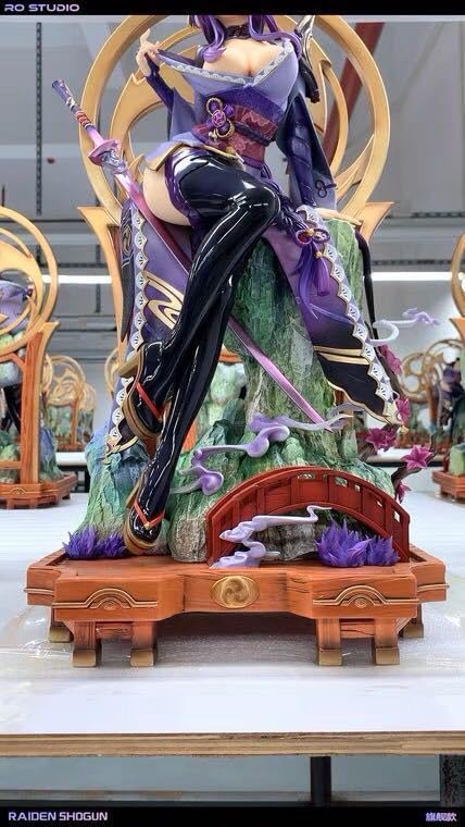 原神 雷電将軍 IC フィギュア ガレージキット ガレキ スタチュー 原神