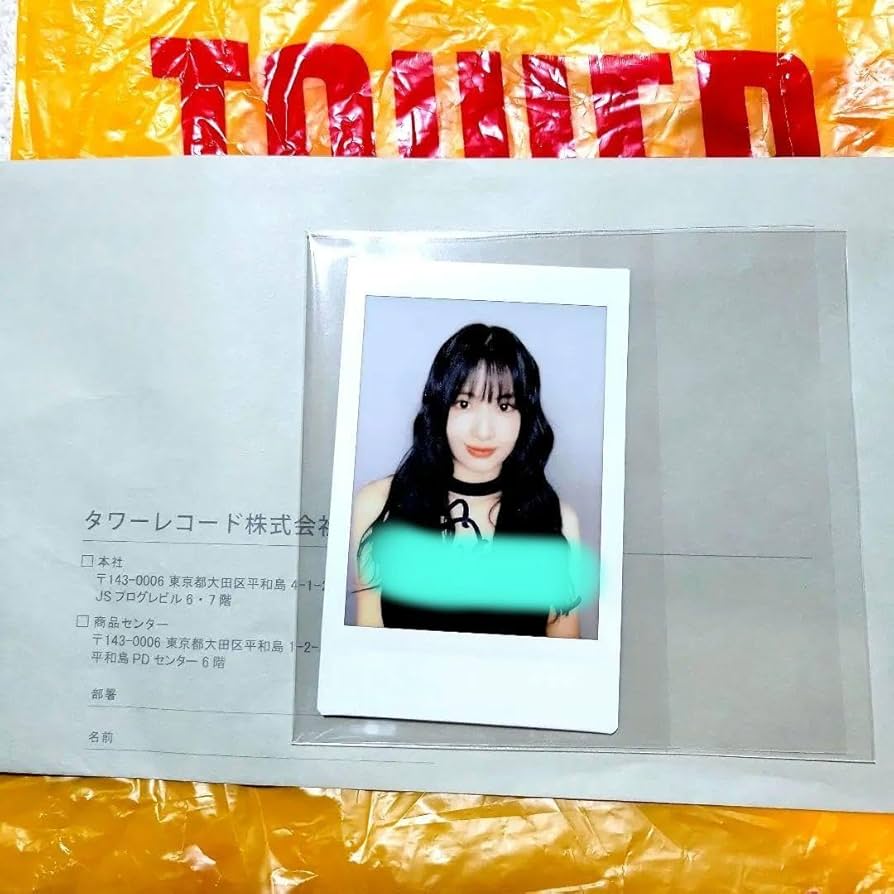 TWICE MISAMO モモ 直筆サイン入りチェキ HAUTE COUTURE 直筆サイン