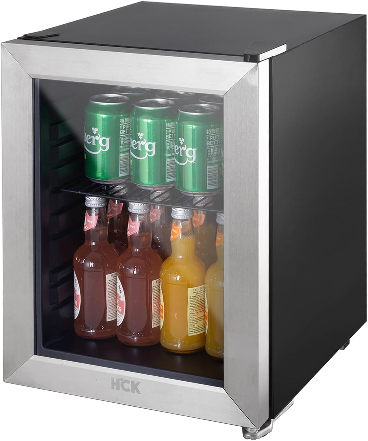 ペルチェ式 48リットル 1ドア電子冷蔵庫 鍵付き SR-R4805KEYW