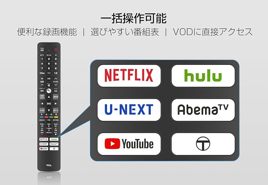 レ*本様 TCL 43P615 2022年製 4K対応テレビ レ*本様 TCL 43P615 2022年