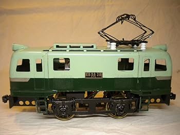 Amazon.co.jp: 三線式Oゲージ EB5828電気機関車 淡緑色+濃緑色 KTM