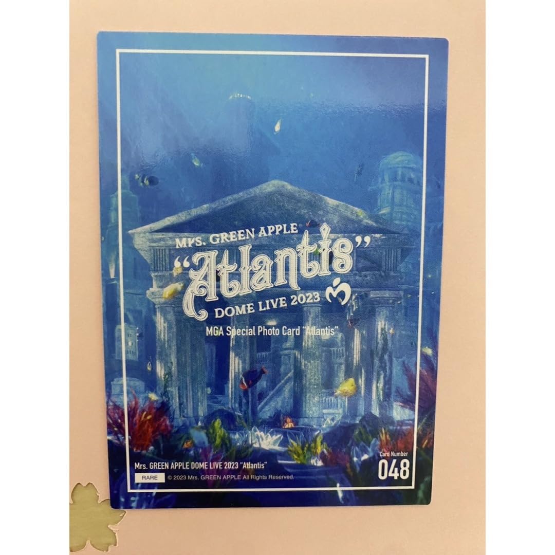 Mrs.GREENAPPLE Atlantis 大森元貴 レア Amazon.co.jp: Mrs. GREEN