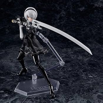 Amazon | figma NieR Automata Ver1.1a 2B [ヨルハ二号B型] ノン
