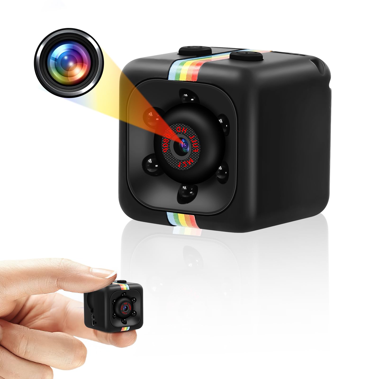 Amazon.co.jp: 小型カメラ LXMIMI ビデオカメラ ミニスパイカメラ 隠し