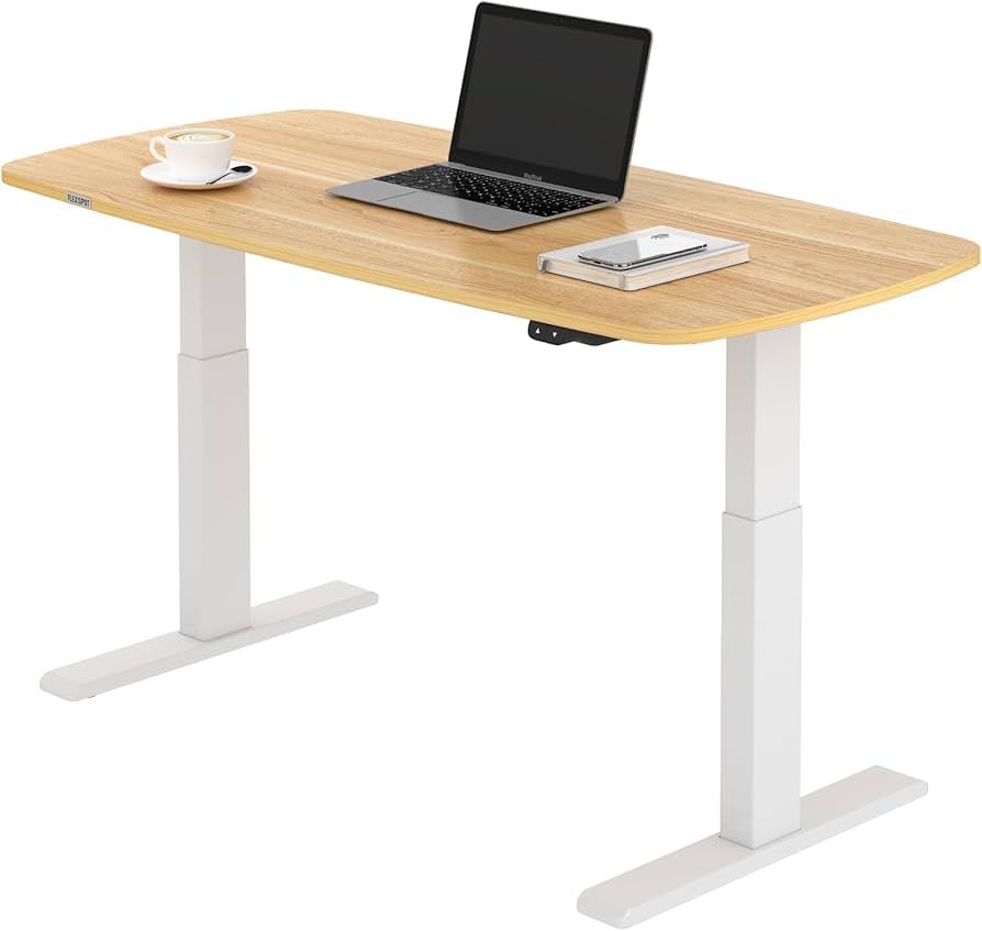 Amazon | FLEXISPOT ローテーブル T3 昇降式デスク 電動 高さ調節 47.5