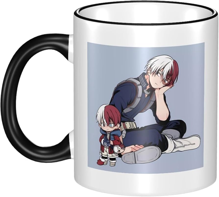 Amazon.co.jp: ヒロアカ マグカップ 大容量 330ml 陶器 耐高温 耐冷