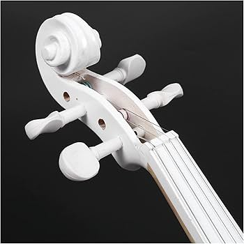 Amazon.co.jp: バイオリン4/4学生、初心者、専門家、公演のための白い