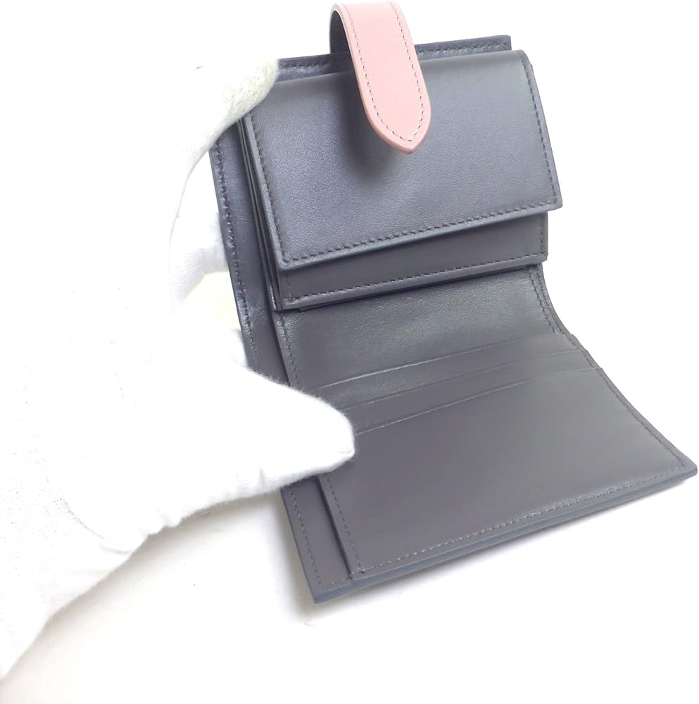 Amazon | [セリーヌ] 二つ折り 財布 バイカラー スモール ストラップ