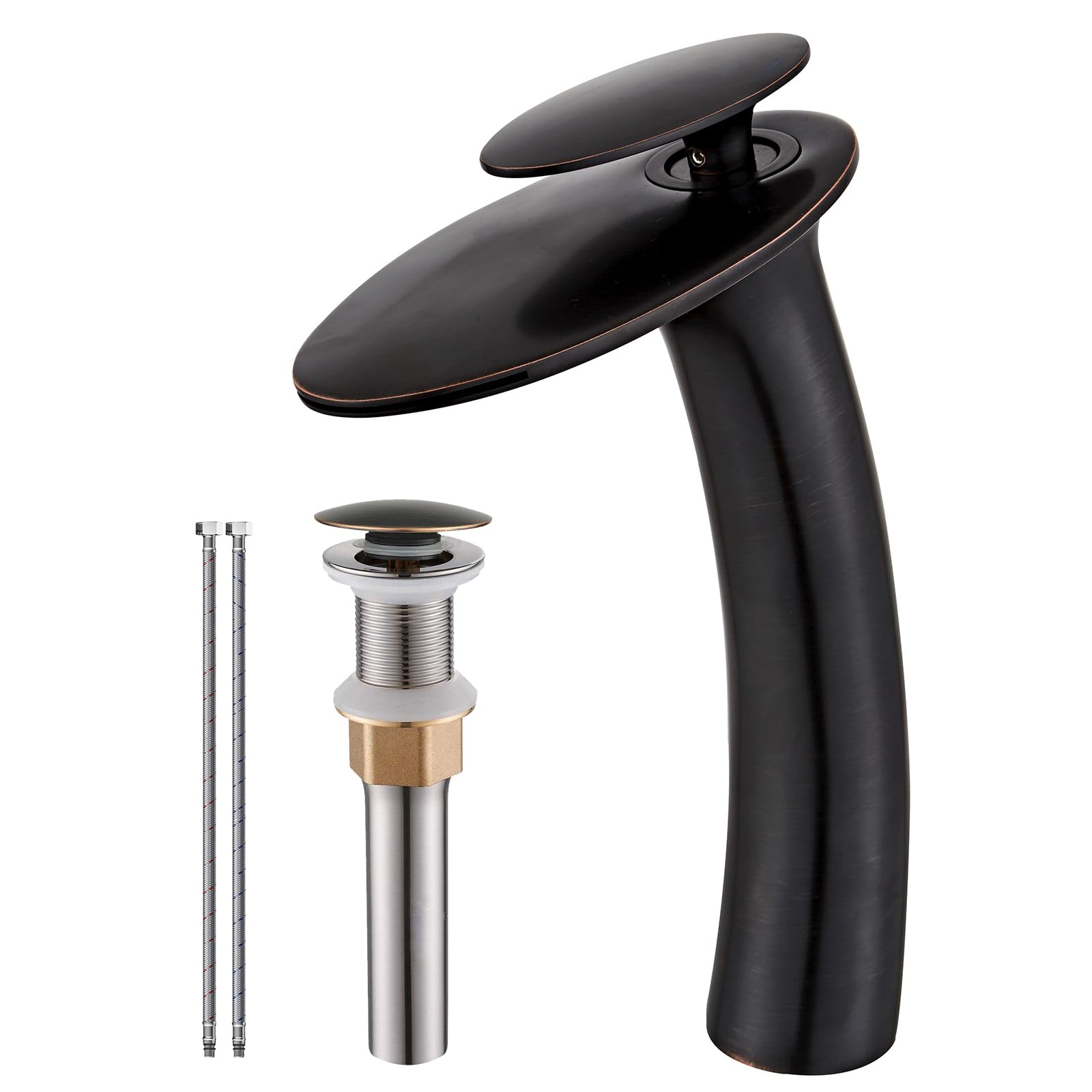 Wovier 蛇口 ウォーターフォール 真鍮 シングルハンドル 水栓 滝