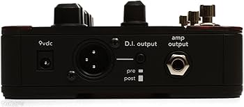 Amazon | FISHMAN FX ToneDEQ AFX Preamp, EQ and DI with Dual