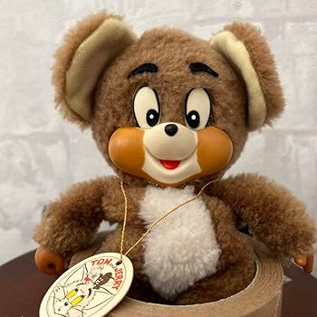 Amazon.co.jp: タグ付き昭和レトロ マスダヤ トム&ジェリー ぬいぐるみ