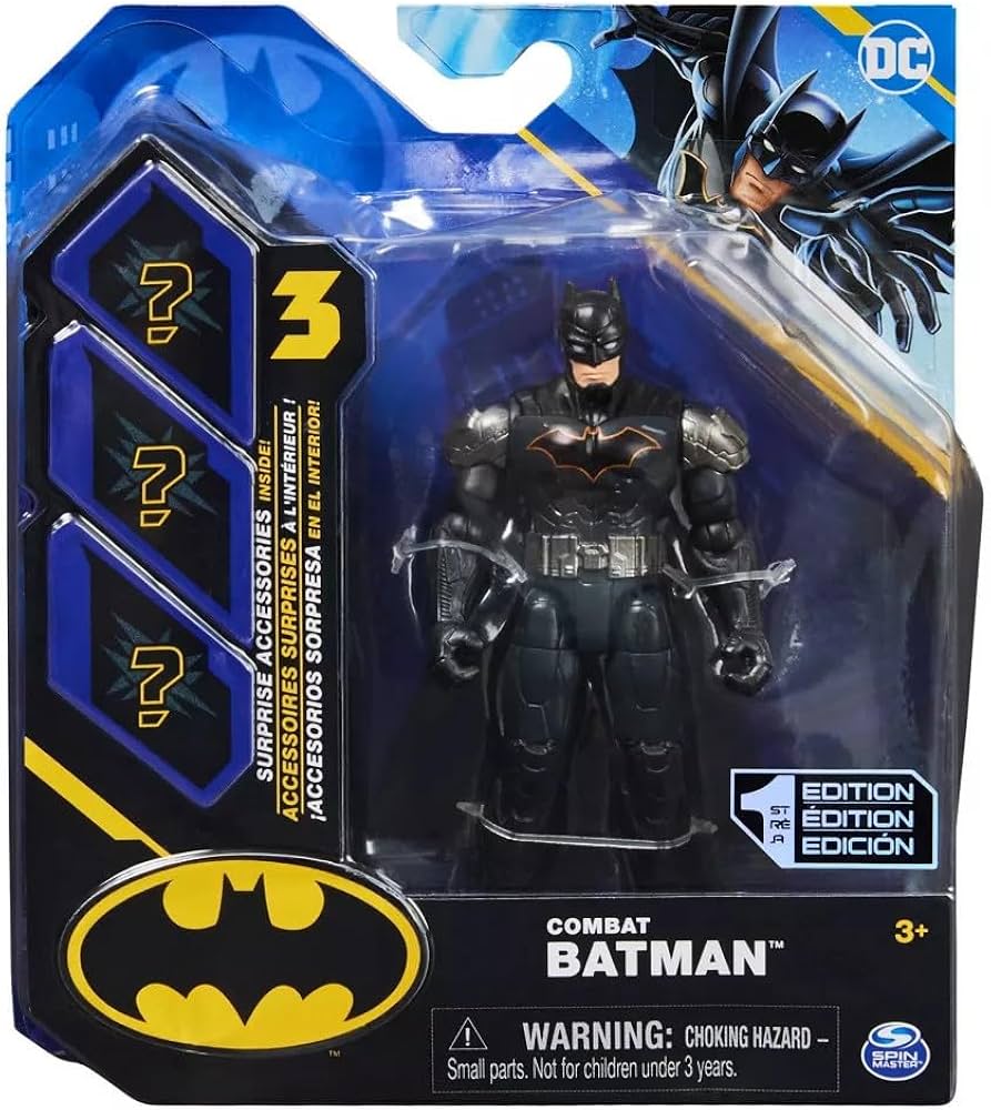 Amazon.co.jp: Spin Master バットマン DC 2022 コンバット 4インチ