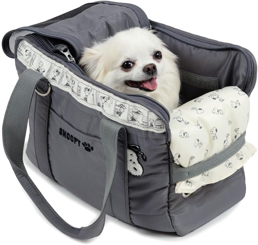 ペットパラダイス スヌーピー 小型犬用 折り畳みキャリーバッグ 犬用