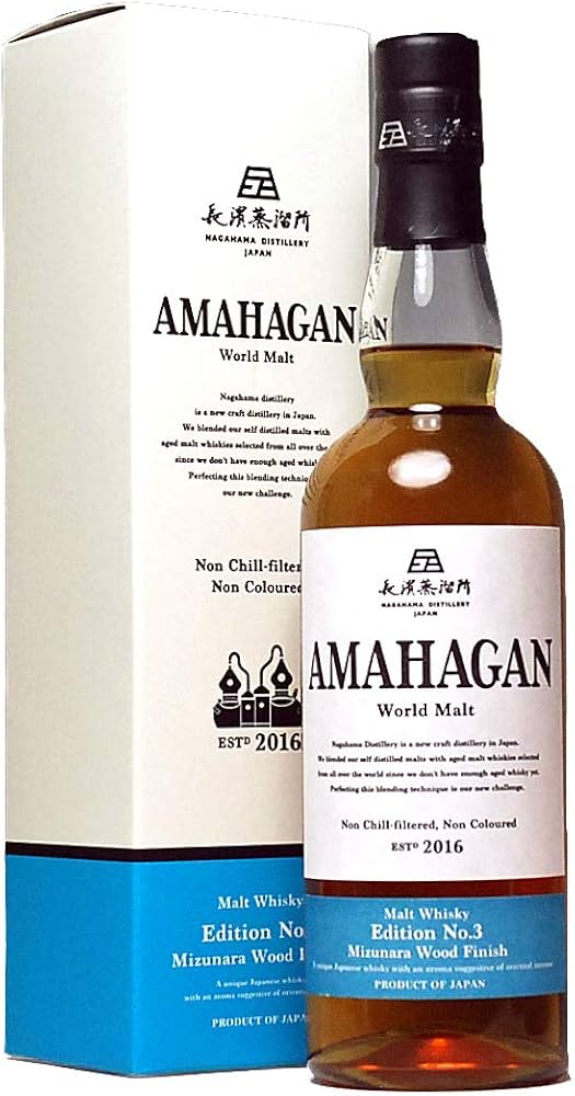 Amazon.co.jp: Amahagan Edition No3 Whiskey, 23.7 fl oz (700 ml