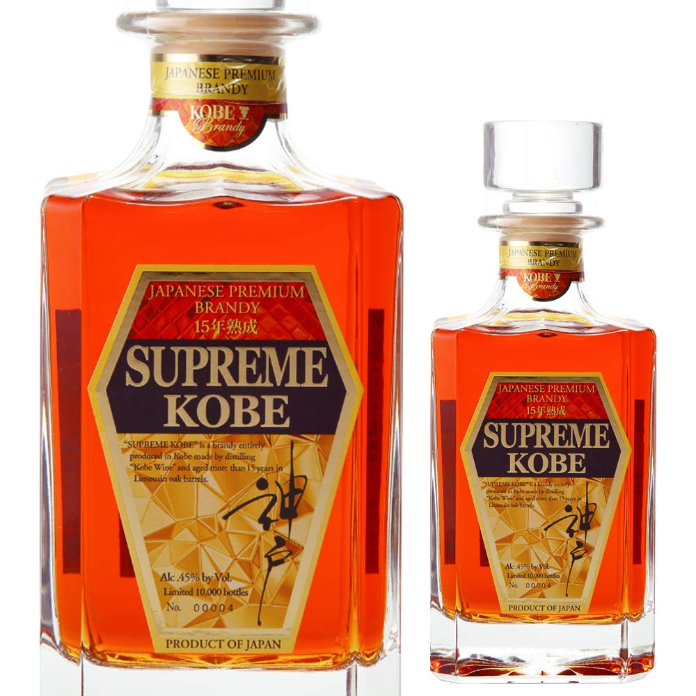 Amazon.co.jp: 神戸ブランデー「15年熟成SUPREME KOBE750ml