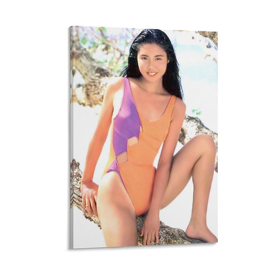 松嶋菜々子水着ポーズ写真。