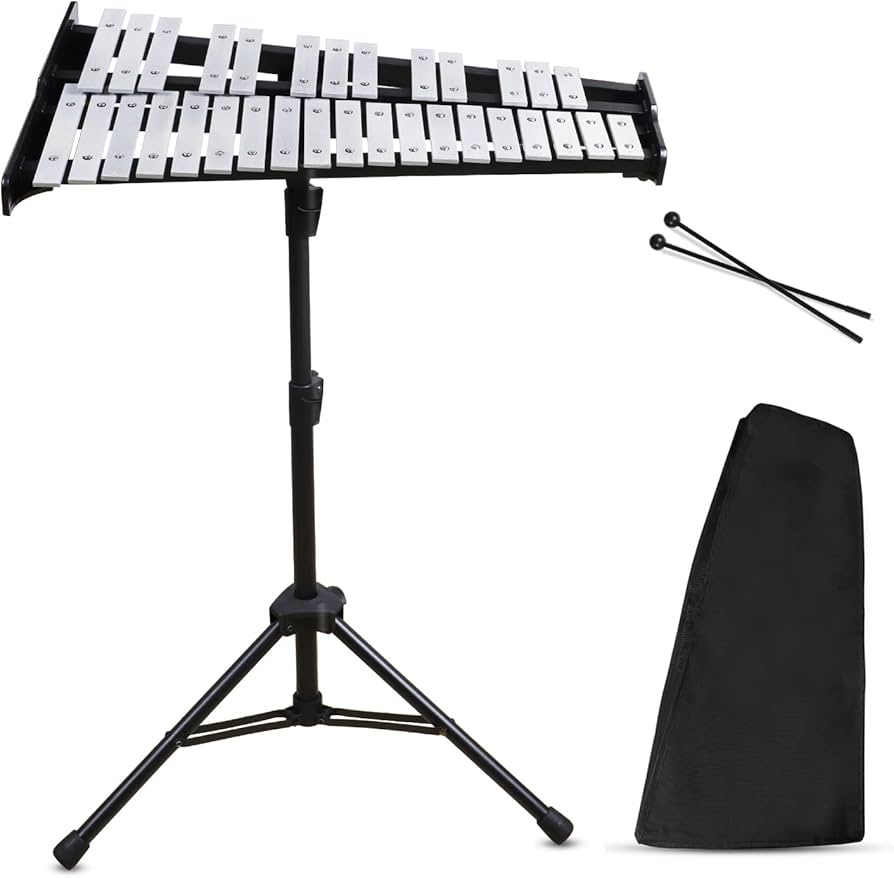 Amazon | グロッケン 鉄琴 グロッケンシュピール 32音 音楽打楽器