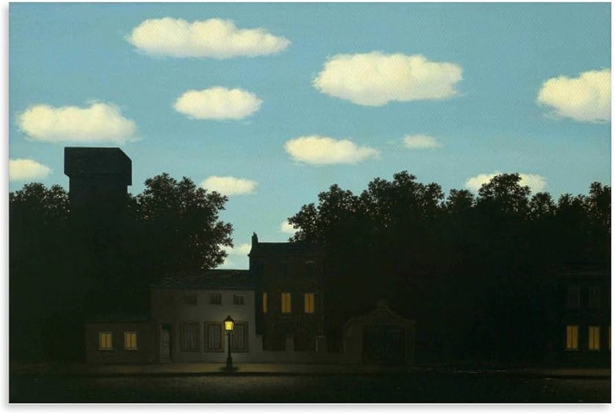 Amazon.co.jp: ルネ・マグリット(René Magritte) 名作 光の帝国II