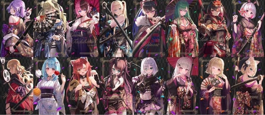 VGGC 8th しゃきしゃきレタス 和装 企画 マウスパッド ぶいすぽっ