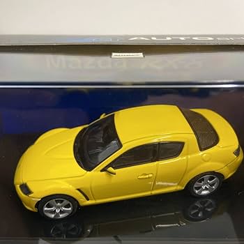 Amazon | AUTOart 1/43 MAZDA RX-8 Lightning Yellow オートアート