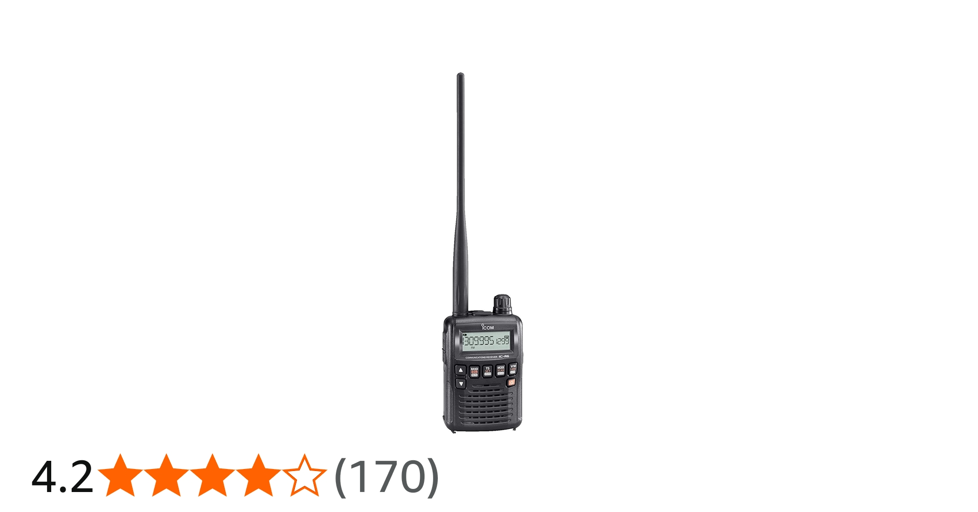 Amazon | アイコム 広帯域ハンディレシーバー IC-R6 受信拡張