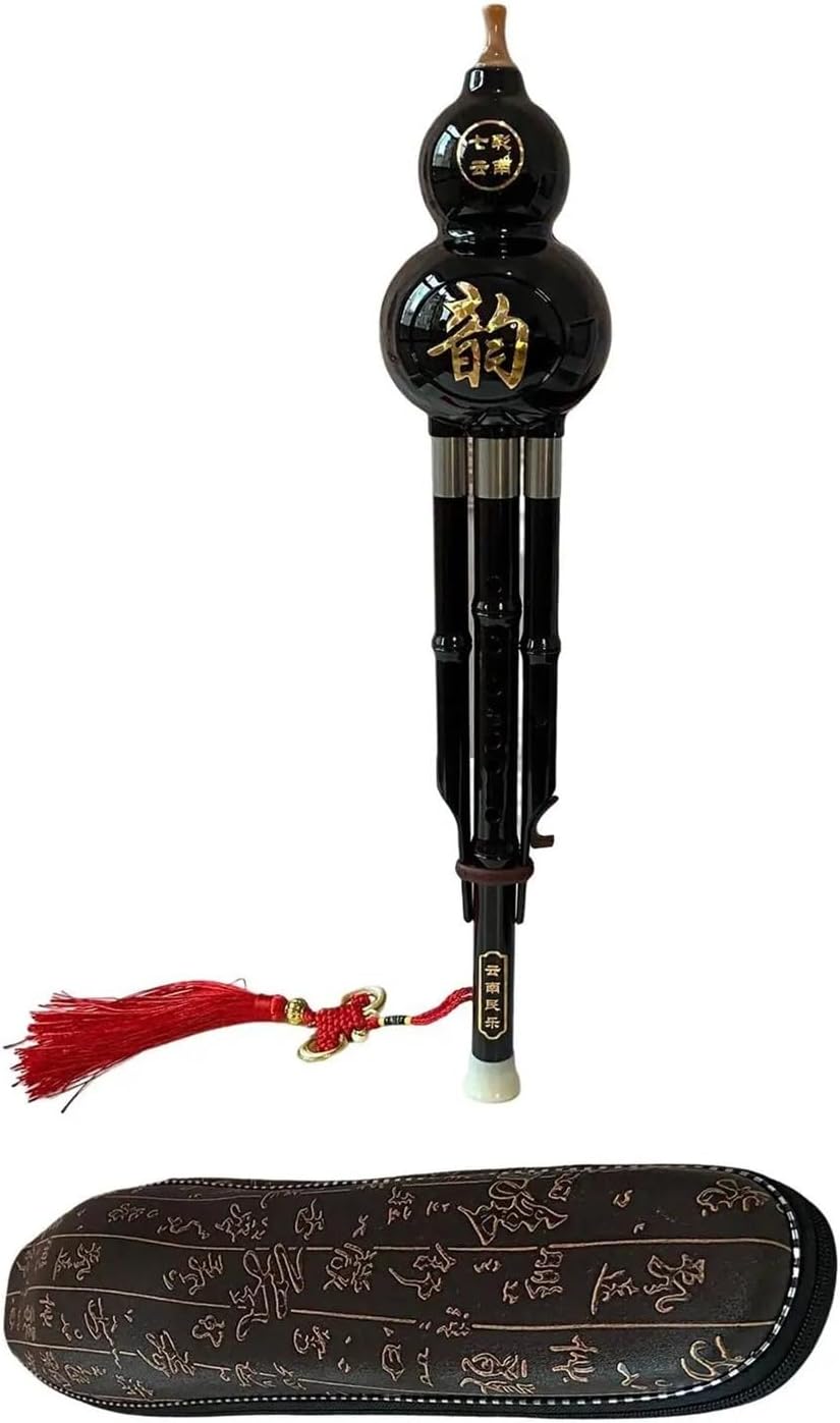 Tenshu お囃子 お祭り用 和楽器 伝統工芸 (4本調子／6穴) Amazon