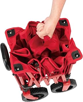 Amazon | Coleman(コールマン) アウトドアワゴンNX(レッド