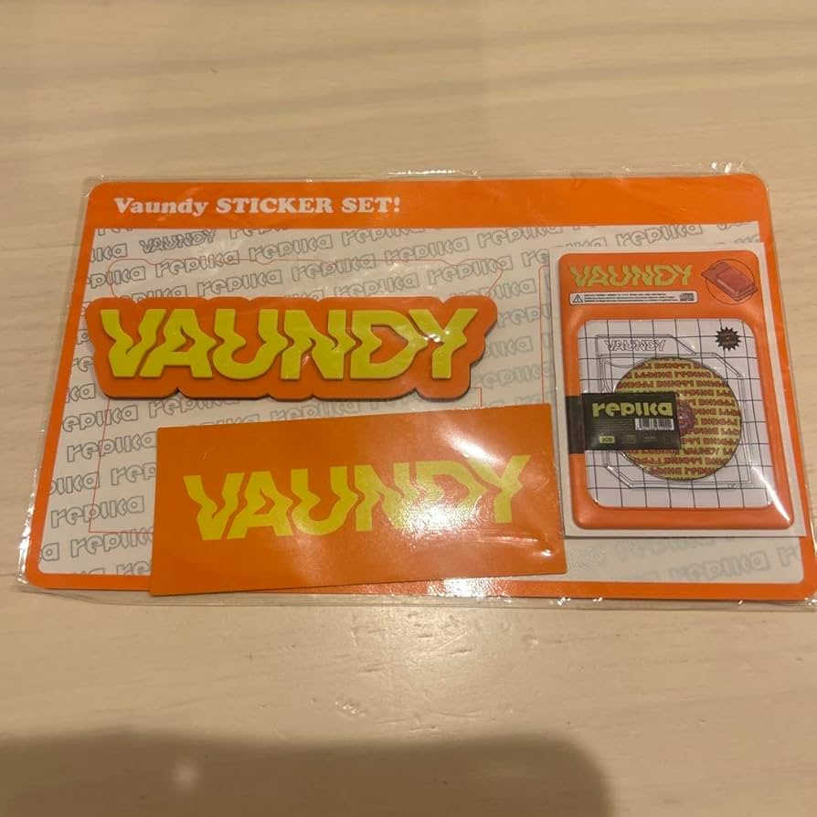 VAUNDY サイン入りステッカー 🎉#Vaundy×#ドライクリスタル オリジナル