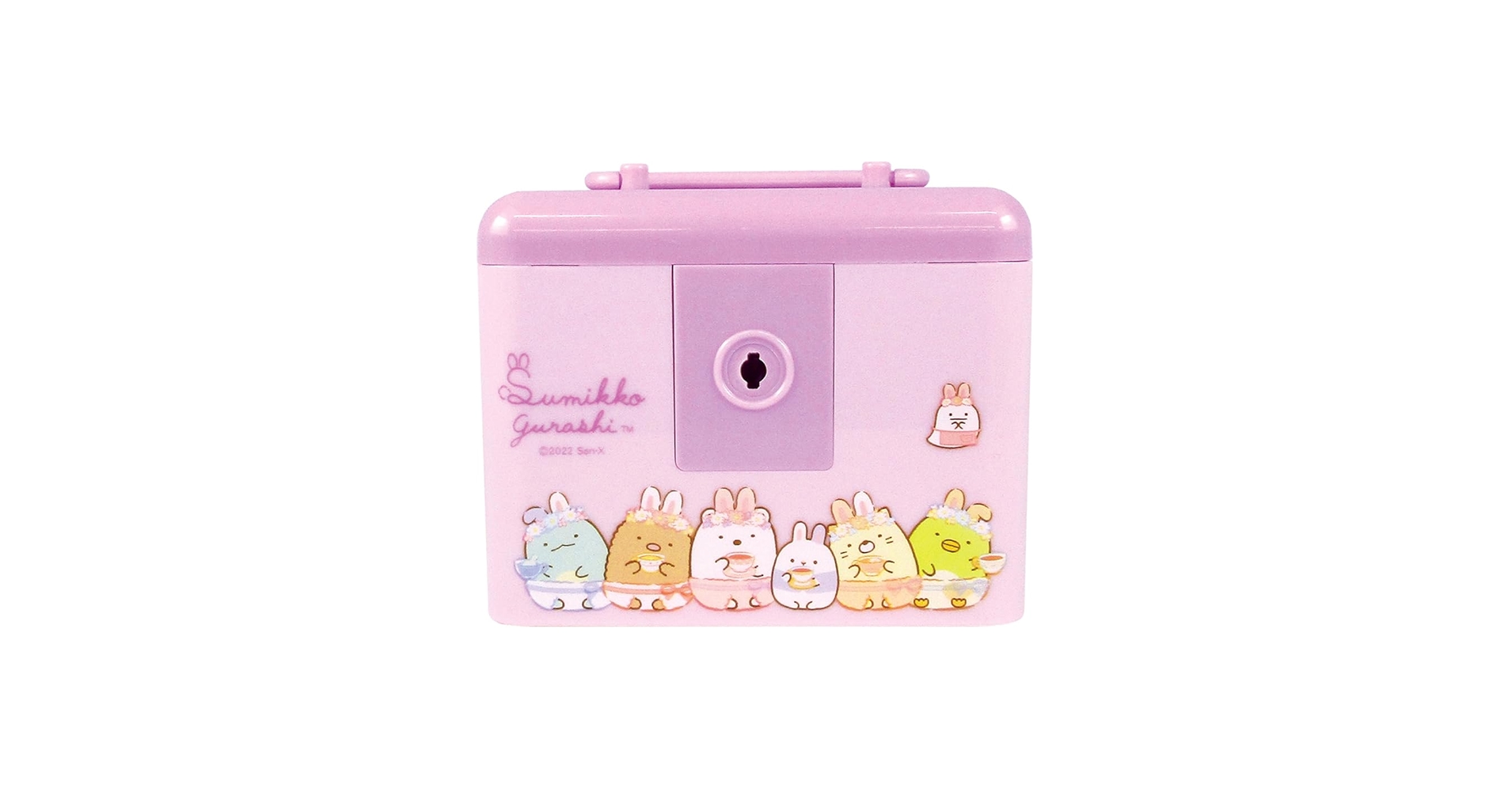 Amazon.co.jp: ティーズファクトリー すみっコぐらし 鍵付き 2段 BOX