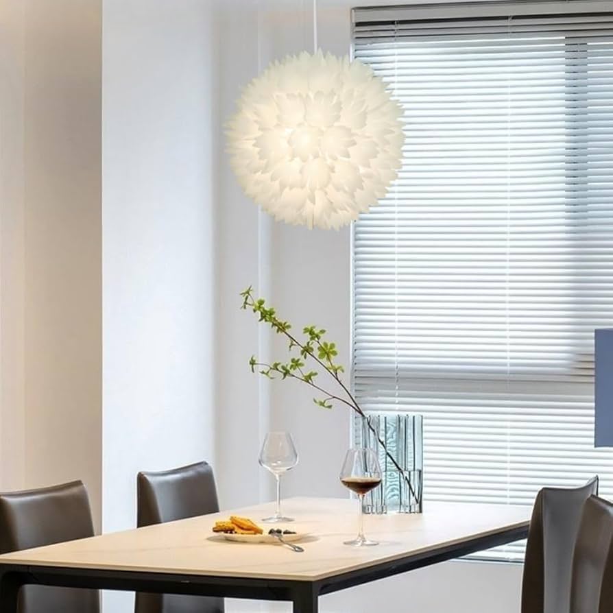 北欧 シャンデリア 吊り下げ照明 LED電球付き ホワイト Cantona 北欧