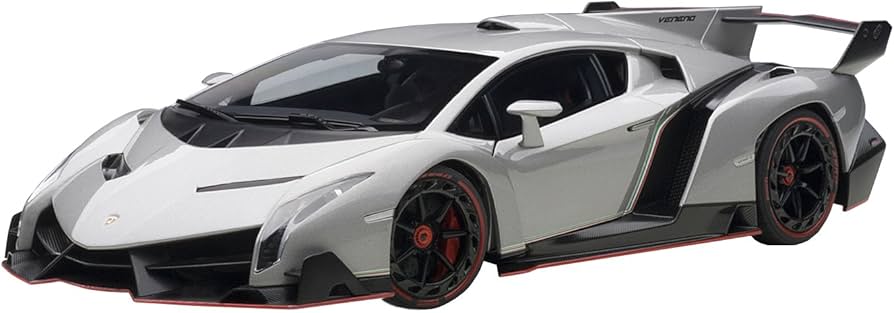 Amazon.co.jp: AUTOart 1/18 ランボルギーニ ヴェネーノ (グレー