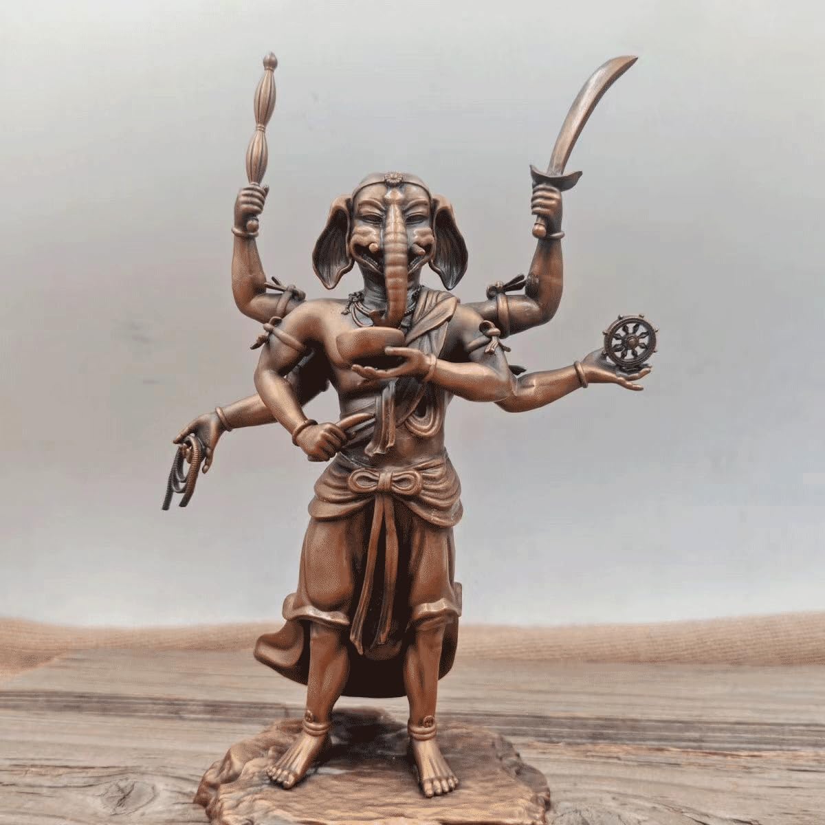 聖天 仏像 骨董 Amazon｜仏像【六臂聖天像】18cm 歓喜天（聖天