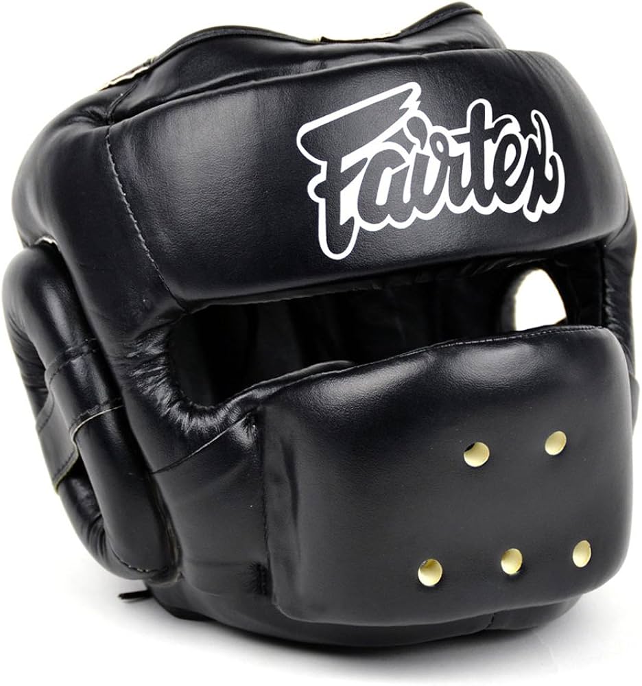 Amazon | Fairtex HG14 フルフェイス ヘッドガード ヘッドギア
