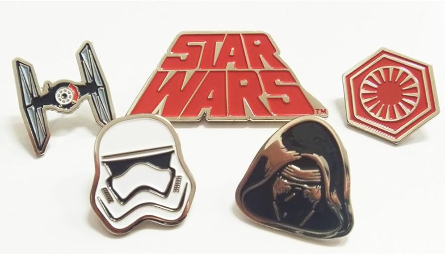 Amazon.co.jp: スター・ウォーズ/フォースの覚醒 ピンバッジセット