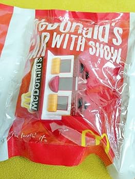 2010年 マクドナルド ハッピーセット☆フードストラップ3連 当時物 激