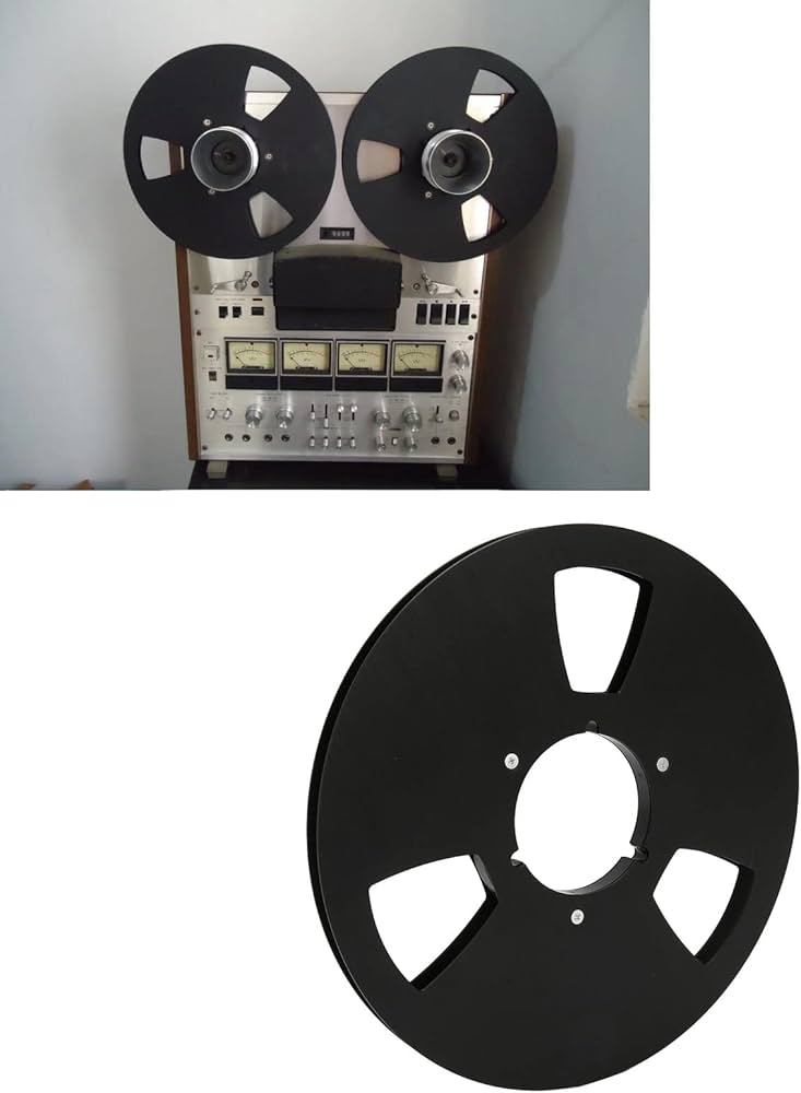 Technics オープンリール用メタルリール 10.5インチ 2巻267mm Technics