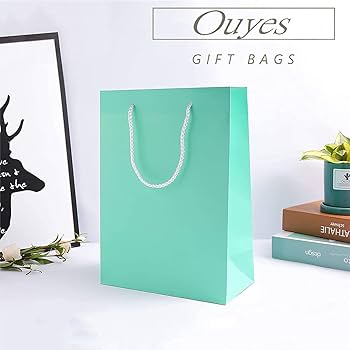 Amazon | Ouyes ギフトバッグ、無地紙袋10点セット【中