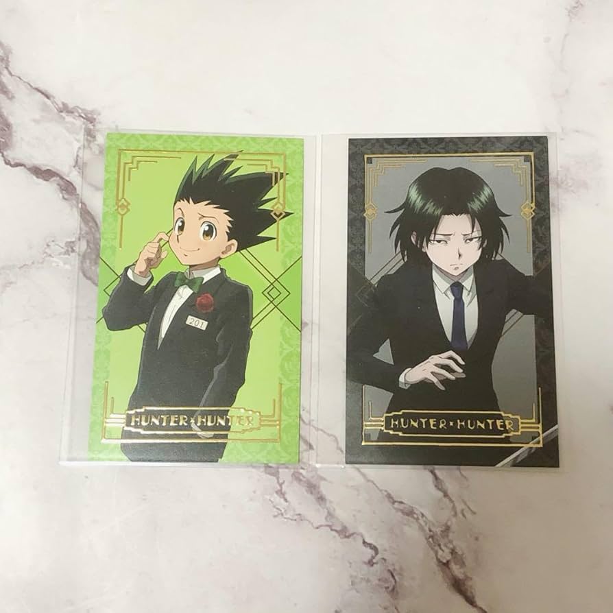 ハンターハンター フェイタン アニメイトカフェ 箔押しカード 【公式通販】