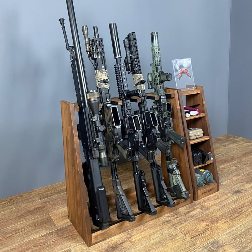 ライフルスタンド 5本用