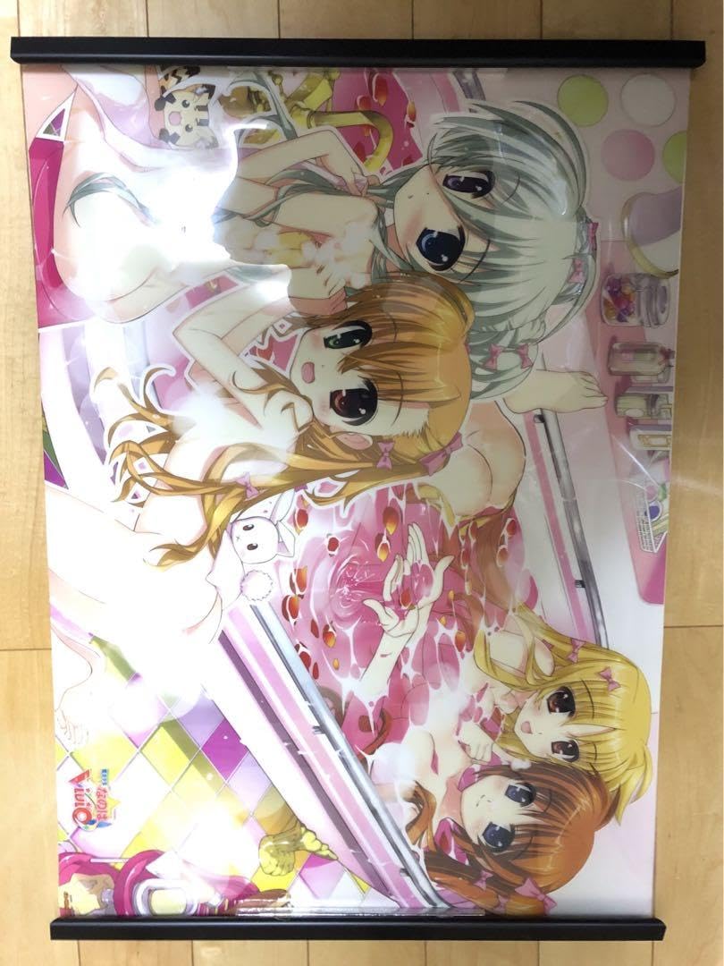 非売品】魔法少女リリカルなのはViVid 藤真拓哉 B2 クリアポスター ①