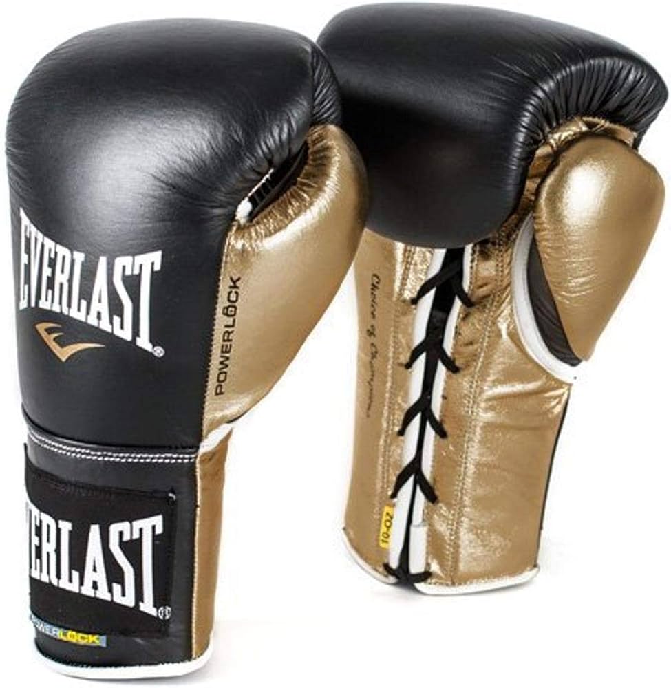 Amazon.co.jp: Everlast パワーロック プロ ファイトグローブ 10オンス