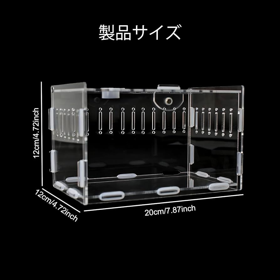 Amazon | 爬虫類 ケージ トカゲ ケージ カナヘビ飼育ケース レプタイル